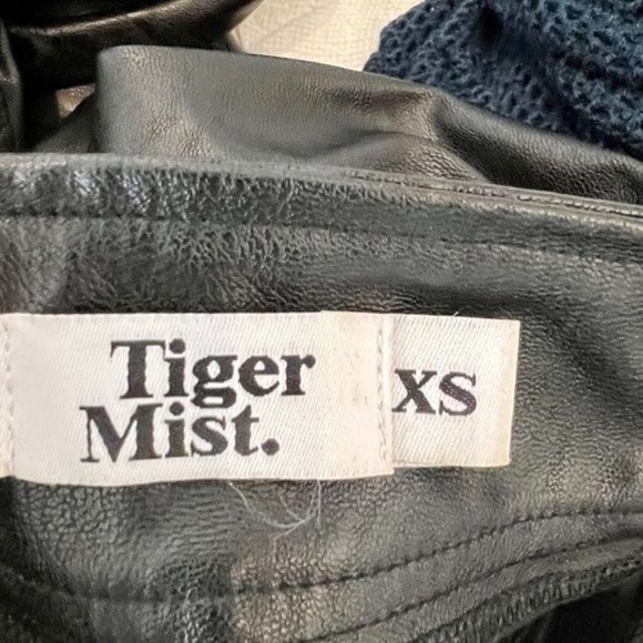 SOLD Tiger Mist Lennon Faux Leather Pants XS - Picture 5 of 7